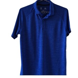 XERSION BOYS BLUE 3 BUTTON POLO SIZE XL 18/20